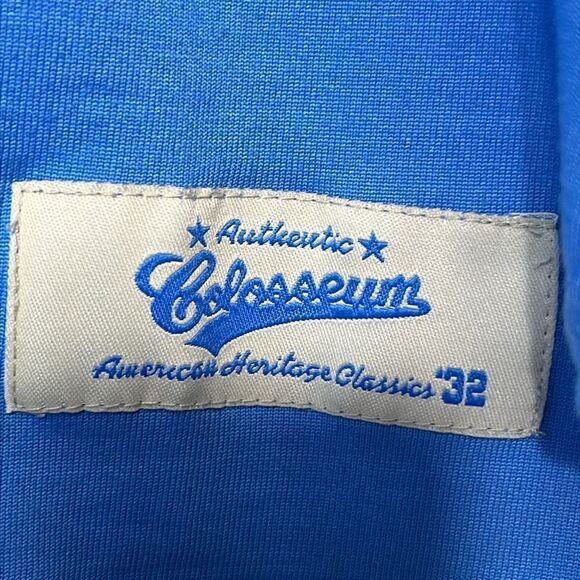 🏈🏀 Vintage NORTH CAROLINA TAR HEELS Embroidered Heavy Pullover Tee Sz 2XL - EU - Picture 9 of 12